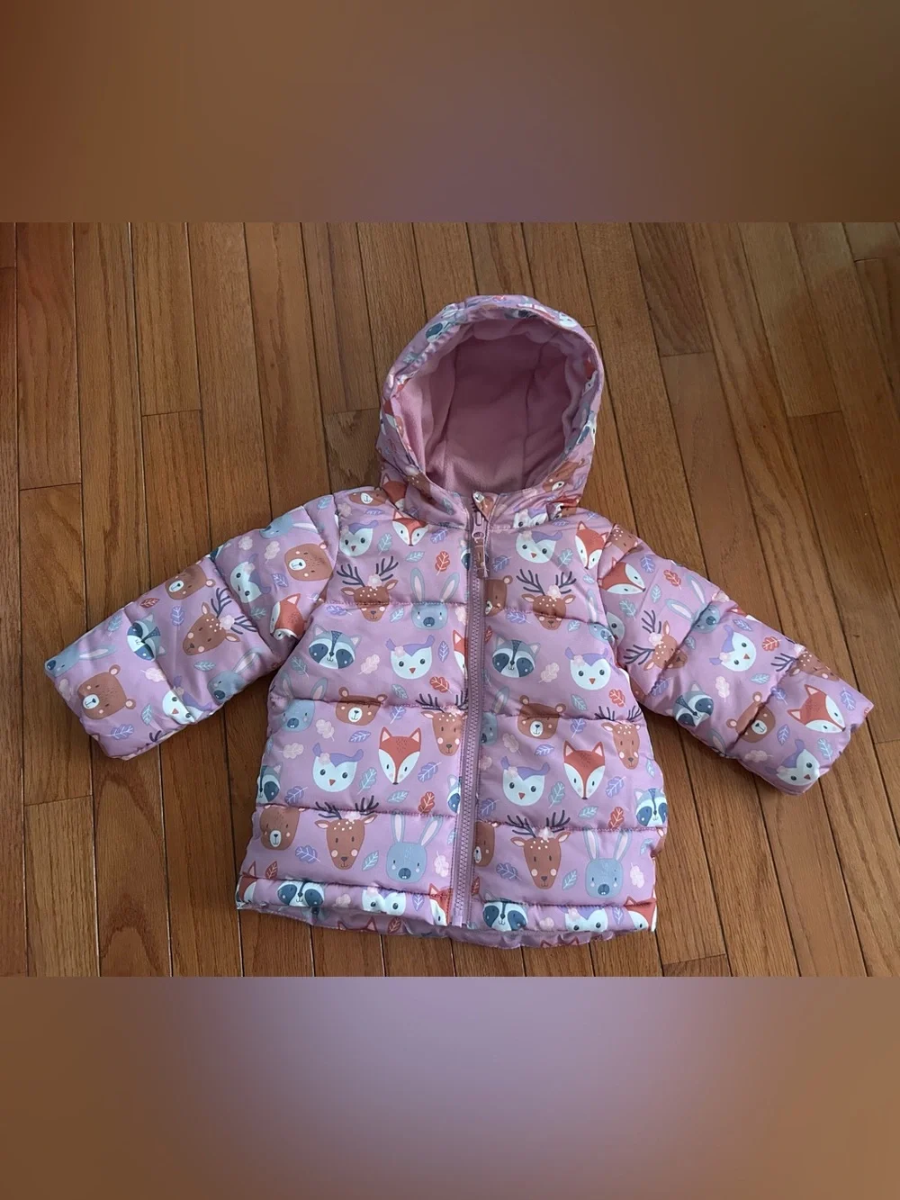 The childrens Place Baby Girls Puffer Jacket Size 12-18 mo